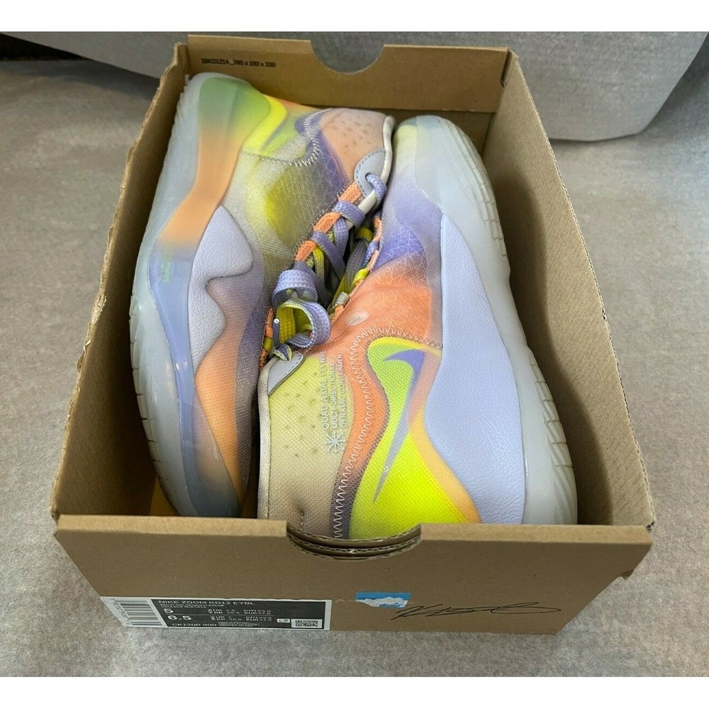 Nike Air Zoom KD12 EYBL‎ Tie Dye Men's 5 Women's 6.5 CK1200-900 NO BOX TOP